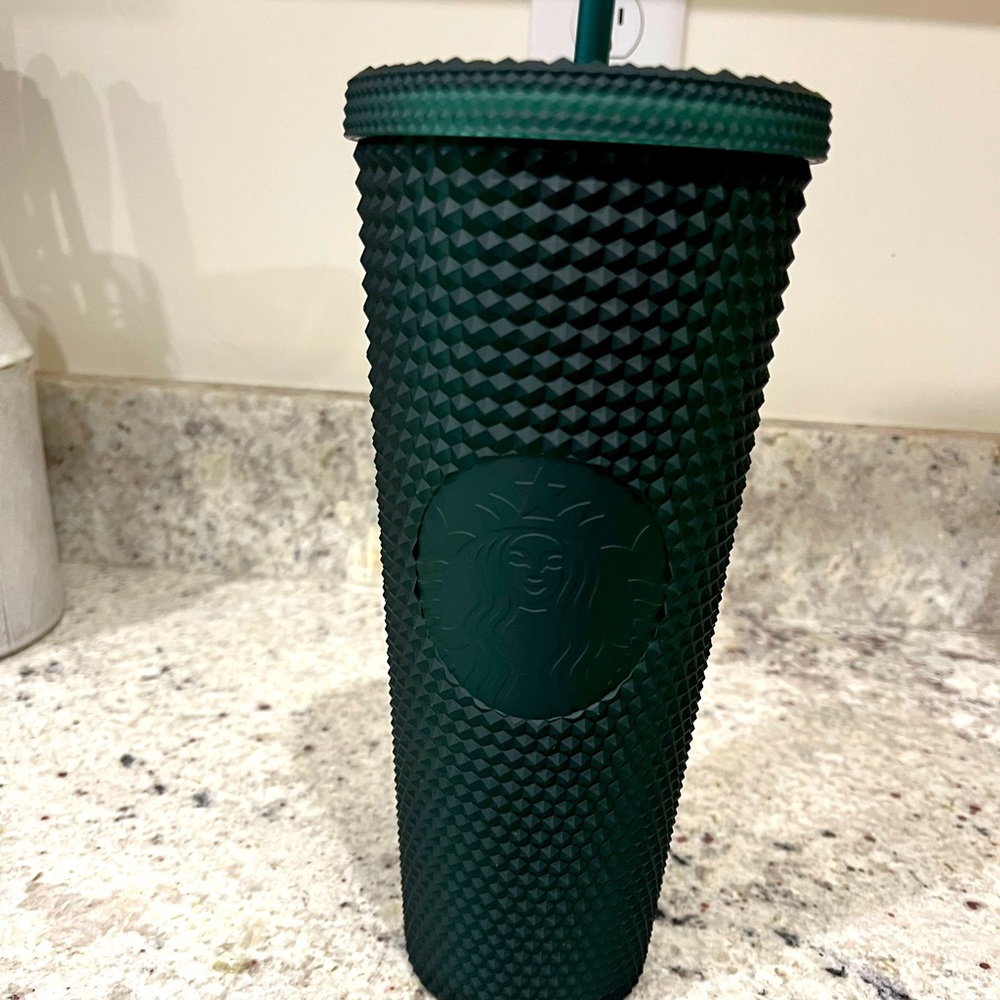 Starbucks Matte Green Studded Tumbler